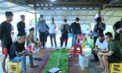 Vụ 16 con bạc sát phạt ở hồ tôm: Lắp lưới sắt B40, có người cảnh giới và camera 
