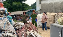 Công an Phú Thọ: Cảnh giác khi thu mua phế liệu, kiểm tra kỹ nguồn gốc tài sản