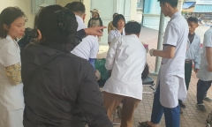 Sản phụ “đẻ rớt” con khi vừa đến nhà gửi xe bệnh viện