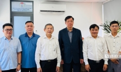 Phó Chủ tịch Thường trực Hội Luật gia Việt Nam thăm, chúc Tết các cơ quan trực thuộc tại phía Nam