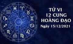 Tử vi của 12 cung hoàng đạo ngày 15/12: Bọ Cạp nên cẩn thận hơn trong các vấn đề về tiền bạc