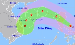 Siêu bão Manyi mạnh hơn siêu bão Yagi, sắp đi vào biển Đông