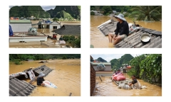 Tin mưa lũ mới nhất ở Sơn La: Nước ngập đến nóc nhà, người dân cầu cứu