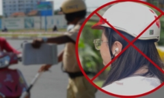 Đeo tai nghe khi tham gia giao thông có bị phạt không?
