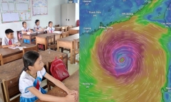 Phòng chống bão số 3 Yagi: Hải Phòng, Bắc Giang cho học sinh nghỉ học ngày 7/9