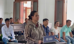 Đâm 2 người đàn ông trọng thương, người phụ nữ lãnh 9 năm tù