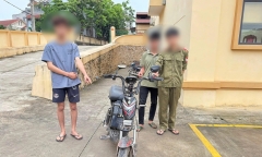 Thái Nguyên: Bắt gọn nhóm đối tượng chưa thành niên gây ra vụ cướp trong đêm