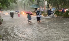 Tin tức dự báo thời tiết hôm nay (7/10): Bắc Bộ có mưa do hoàn lưu bão số 11 