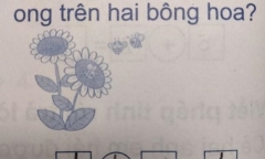 Phép tính 1+0=1 của học sinh tiểu học bị gạch sai nhưng nhìn kỹ ai cũng tấm tắc khen ngợi