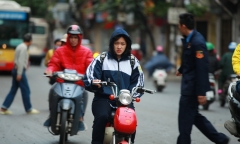 Không khí lạnh liên tục tăng cường, Hà Nội rét đậm