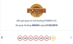 Kết quả xổ số Vietlott hôm nay 21/2/2019: Hé lộ bộ số may mắn trúng Jackpot 2