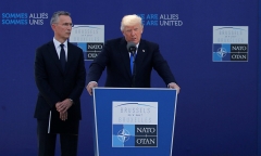 Tổng thống Donald Trump đột ngột gọi Nga là 'mối đe dọa' với NATO