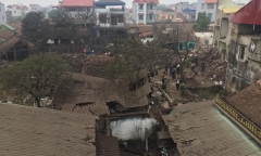 Hiện trường vụ nổ kinh hoàng ở Bắc Ninh, 2 người tử vong