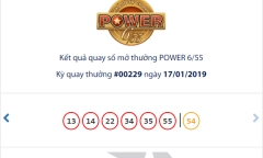 Kết quả xổ số Vietlott hôm nay 17/1/2019: Hé lộ bộ số trúng Jackpot hơn 31 tỷ đồng