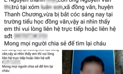 Thực hư thông tin học sinh tiểu học bị bắt cóc trước cổng trường ở Nghệ An