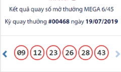 Kết quả xổ số Vietlott ngày 19/7/2019: Jackpot hơn 16 tỷ đồng chưa tìm được chủ nhân