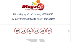 Kết quả xổ số Vietlott hôm nay 11/1/2019: Jackpot đang 