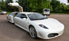 “Gột” Peugeot thành hàng khủng Ferrari F430 Limousine