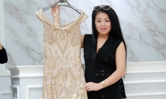 Bật mí về chiếc váy gần 1 tỷ Anh Thơ sẽ diện trong liveshow với Trọng Tấn