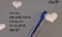 Màn “thả thính” nhân ngày tựu trường bằng bút bi siêu dễ thương
