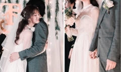 Cuộc sống viên mãn tại Nhật của cô dâu dành 3 tháng tự may váy, làm thiệp cưới