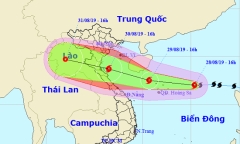 Tin tức dự báo thời tiết mới nhất hôm nay (29/8): Bão số 4 tiến sát đất liền