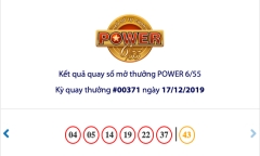 Kết quả xổ số Vietlott ngày 17/12/2019: 17 người tuột mất Jackpot hơn 86 tỷ đồng