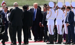 Những hình ảnh đầu tiên của Tổng thống Mỹ Donald Trump tại Đà Nẵng