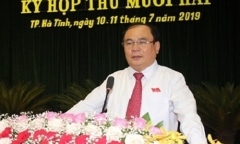 Thi hành kỷ luật Chủ tịch HĐND TP.Hà Tĩnh vì một số vi phạm