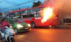 Nhà xe lên tiếng vụ cháy xe khách giường nằm khiến 40 hành khách hoảng loạn