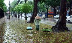 Dự báo thời tiết ngày 6/10: Bắc Bộ mưa rào rải rác, đề phòng tố, lốc