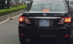 Hà Nội: Công bố kết quả xác minh 3 xe biển xanh đi lễ hội