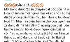 Thiếu nữ bịa chuyện bắt cóc trẻ em để