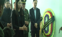 Thăm, động viên gia đình chiến sỹ công an hy sinh khi làm nhiệm vụ trong ngày Mùng 2 Tết