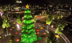Những cây thông Noel hoành tráng nhất thế giới năm 2013