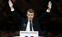 Lãnh đạo thế giới chúc mừng ông Emmanuel Macron
