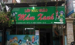 Xác minh thông tin trường mầm non Mầm Xanh được cán bộ 
