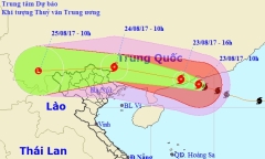 Toàn bộ miền Bắc nằm trong vùng ảnh hưởng của bão số 6