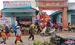 Chợ quê ngày Tết