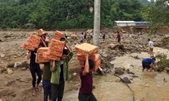 Bộ Công an chỉ đạo ứng phó với mưa lũ tại miền núi Bắc Bộ