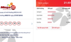 Giải Jackpot của Vietlott lại “nổ” tưng bừng