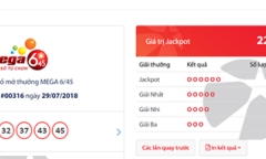 Kết quả xổ số Vietlott hôm nay 1/8/2018: Jackpot hơn 22 tỷ lại chơi “trốn tìm”