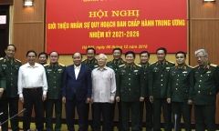 Giới thiệu nhân sự Quân đội quy hoạch Ban Chấp hành Trung ương