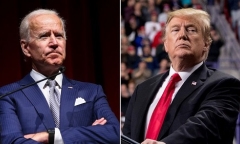 Tổng thống Trump và ông Biden thi nhau lập kỷ lục gây quỹ cho cuộc đua vào Nhà Trắng