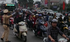 Hà Nội ùn tắc, TP. Hồ Chí Minh thông thoáng trong ngày cuối nghỉ Tết