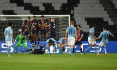 10 phút bùng nổ, Man City đánh sập Parc des Princes