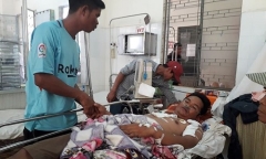 Đang làm ruộng, hai người bị sét đánh thương vong