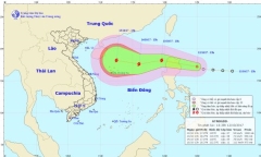 Dự báo thời tiết ngày 13/10: Áp thấp nhiệt đới liên tục tăng cấp