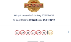 Kết quả xổ số Vietlott hôm nay 3/1/2019: Đi tìm chủ nhân giải Jackpot hơn 64 tỷ đồng