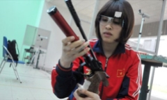 Clip: Bắn súng ngắn đồng đội 10m hơi nữ giành Huy chương vàng